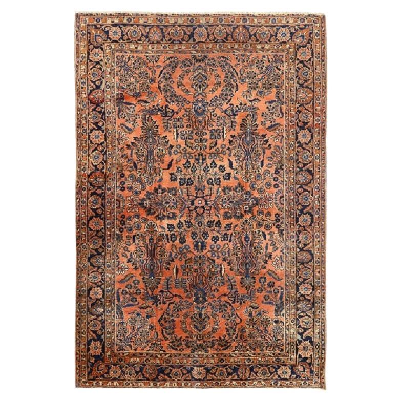 Alfombra Persa Antigua Sarook - Tamaño: 8'9x5'10