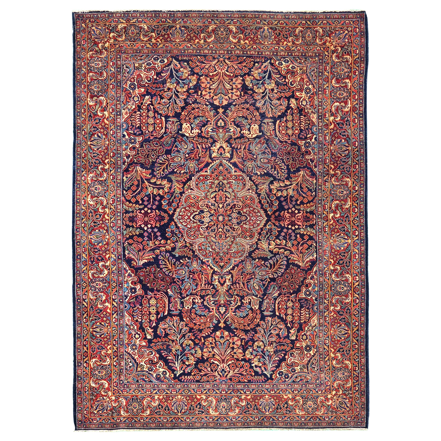 Antiker persischer Sarouk-Sarouk 57818