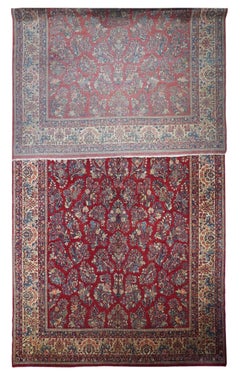 Antique Persian Sarouk Area Rug 10' x 23'5"