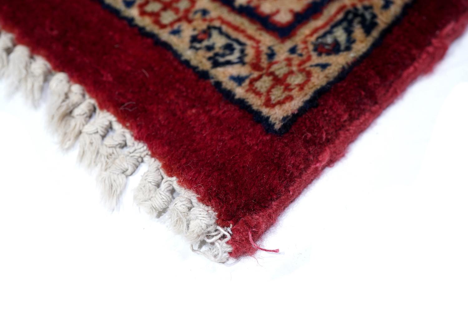 Noué à la main Tapis persan ancien Sarouk 10' x 23'5