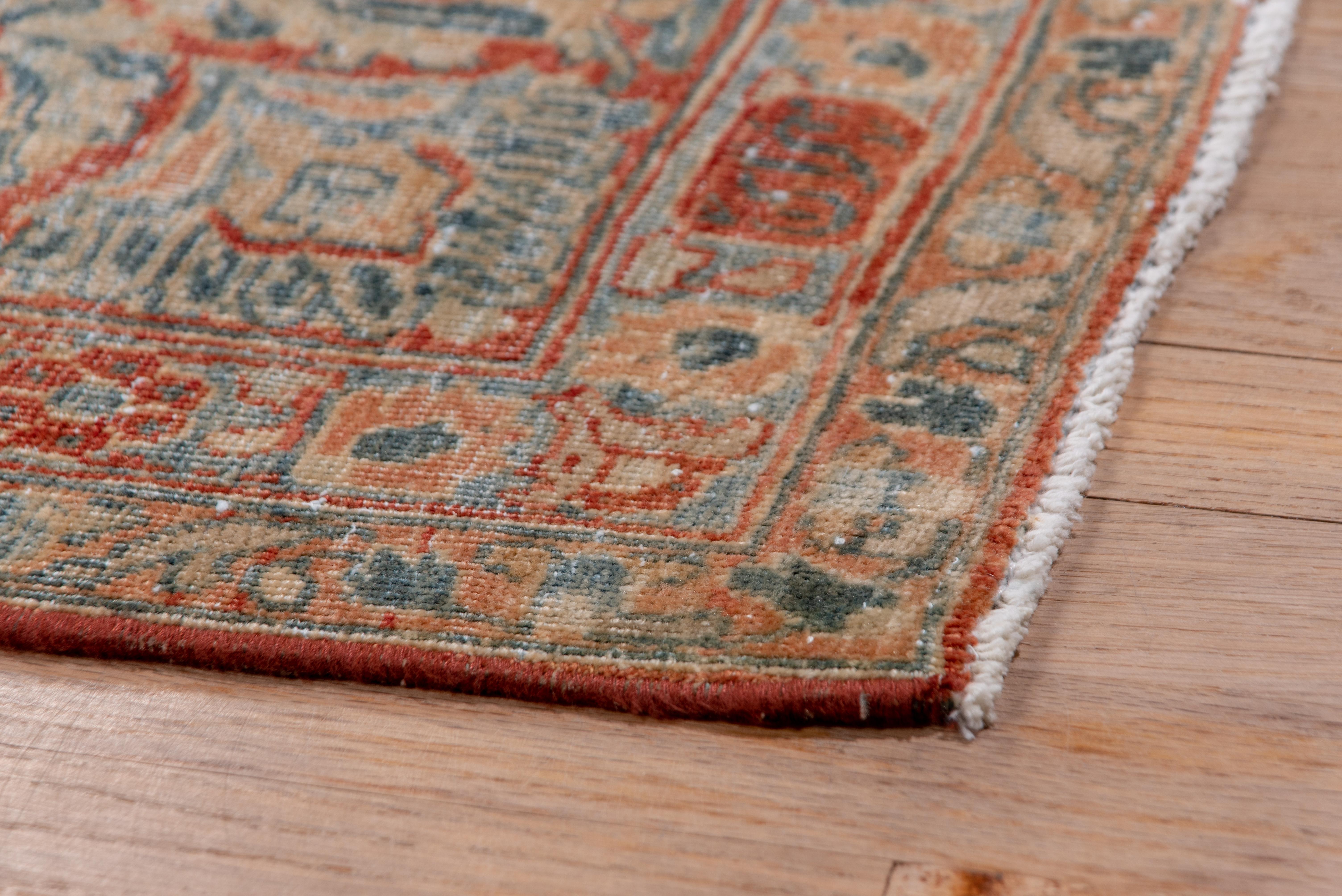 Wool Antique Persian Sarouk Carpet, Allover Field, circa 1930s For Sale