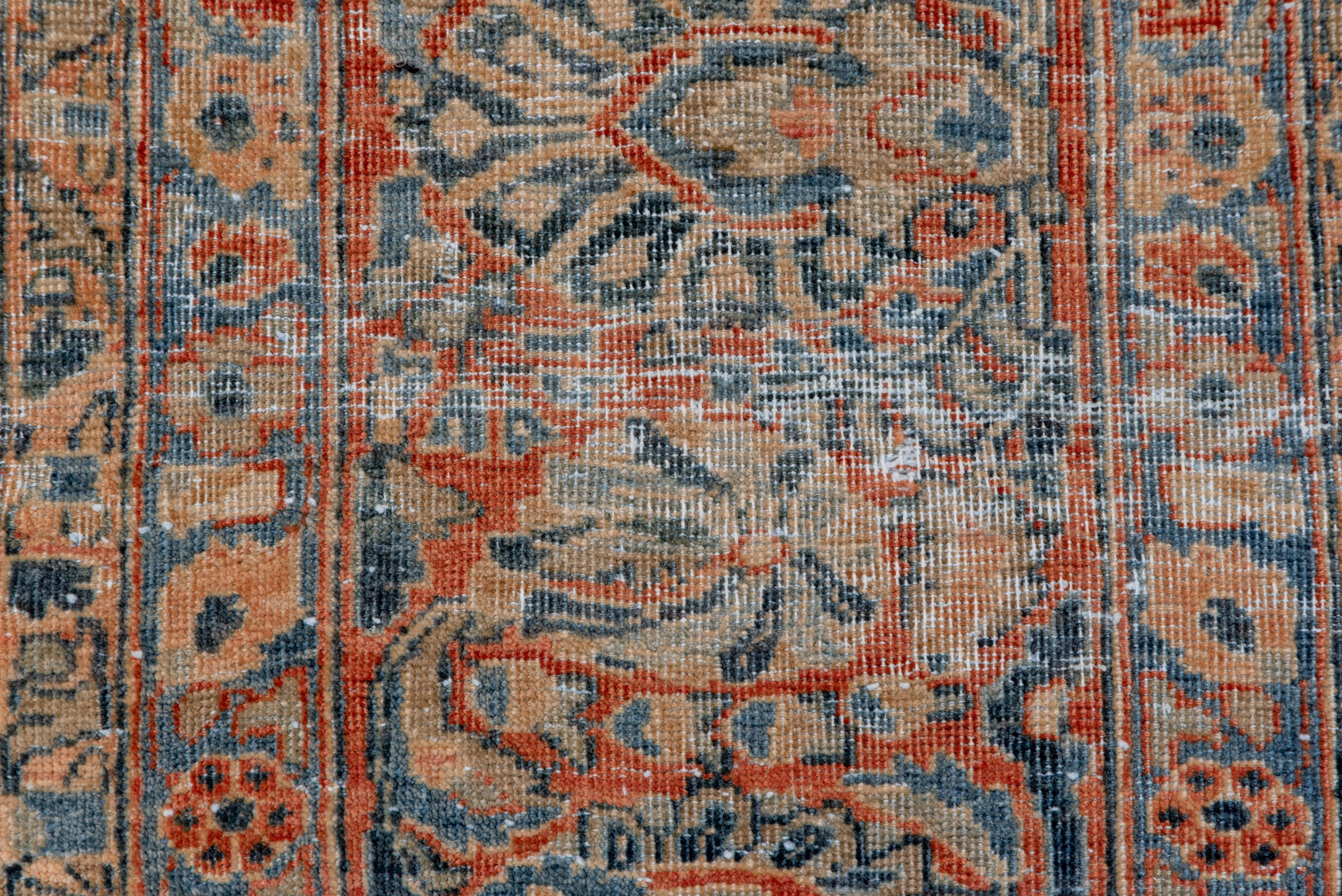 Antique Persian Sarouk Carpet, Allover Field, circa 1930s For Sale 1
