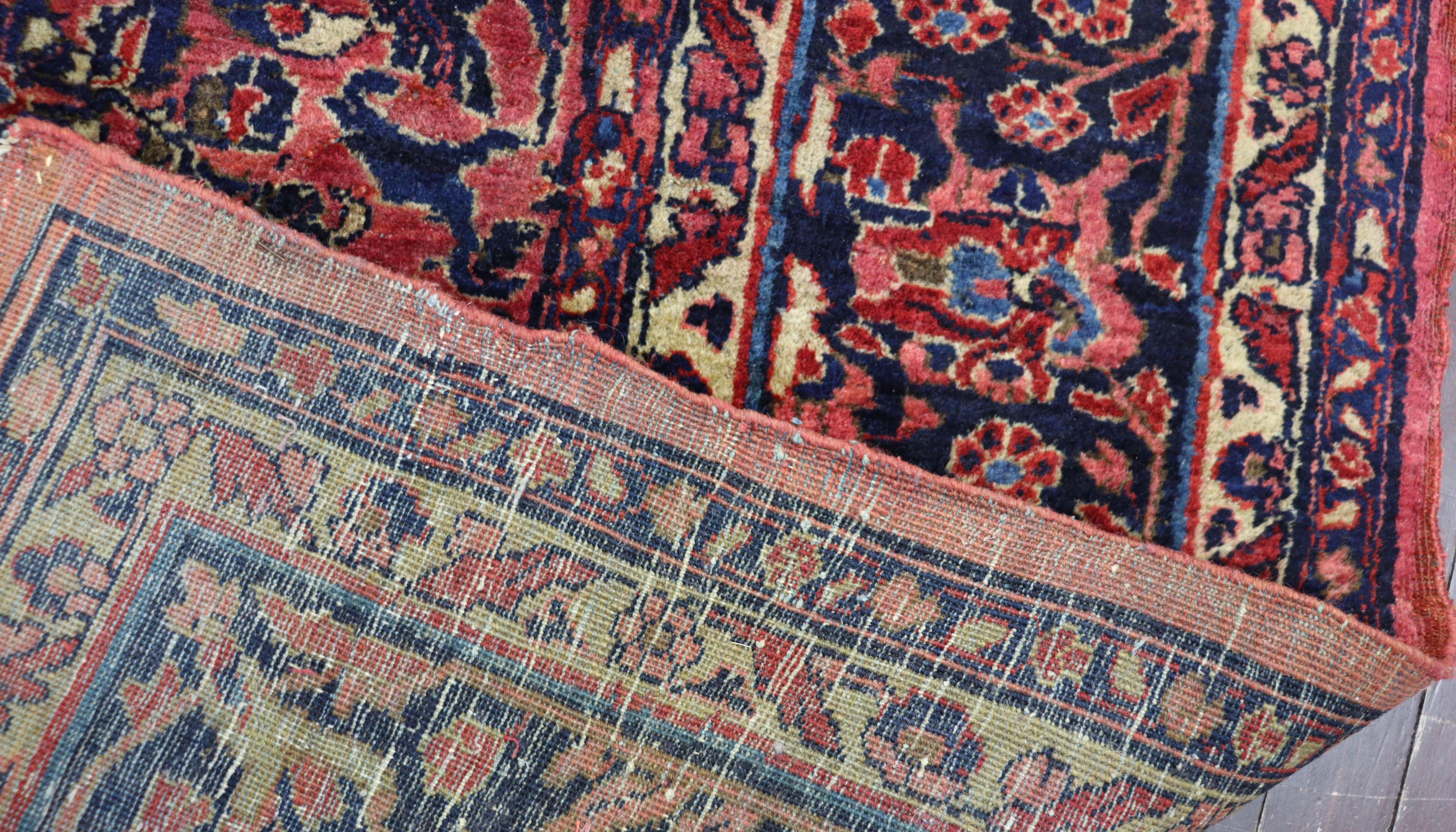 20th Century Antique Persian Sarouk Carpet, circa 1920's 7' x 10'
