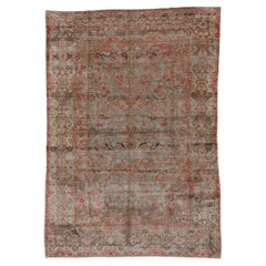 Antique Persian Sarouk Carpet Antique Persian Sarouk Carpet