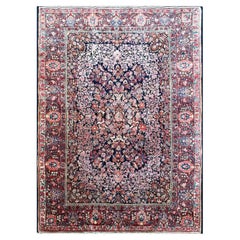 Antique Persian Sarouk Carpet, Wedding Rug