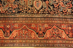 Antique Persian Sarouk Farahan Rug. 8 ft 4 in x 12 ft 5 in