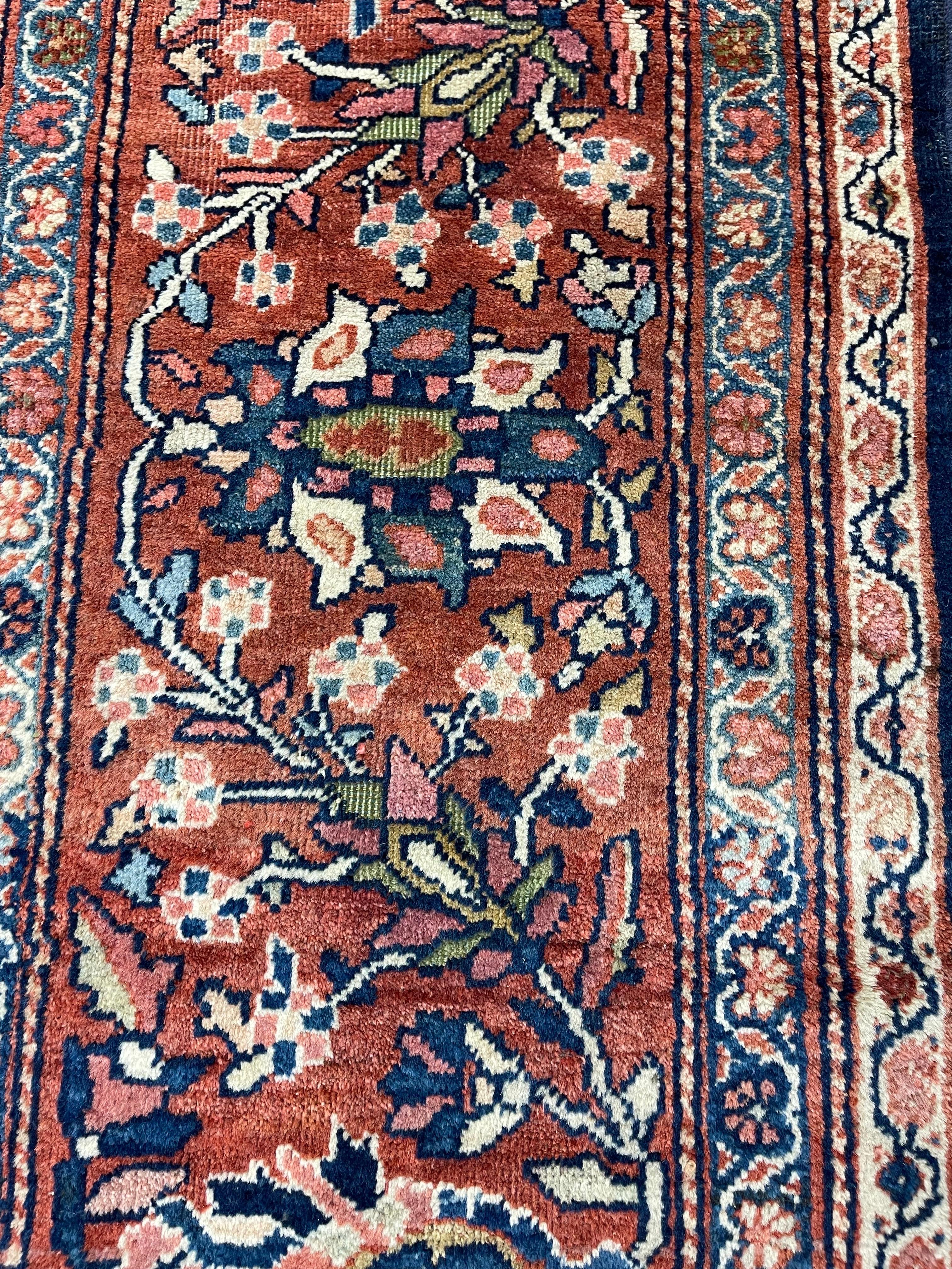 Antique Persian Sarouk Farahan Circa 1900 For Sale 2