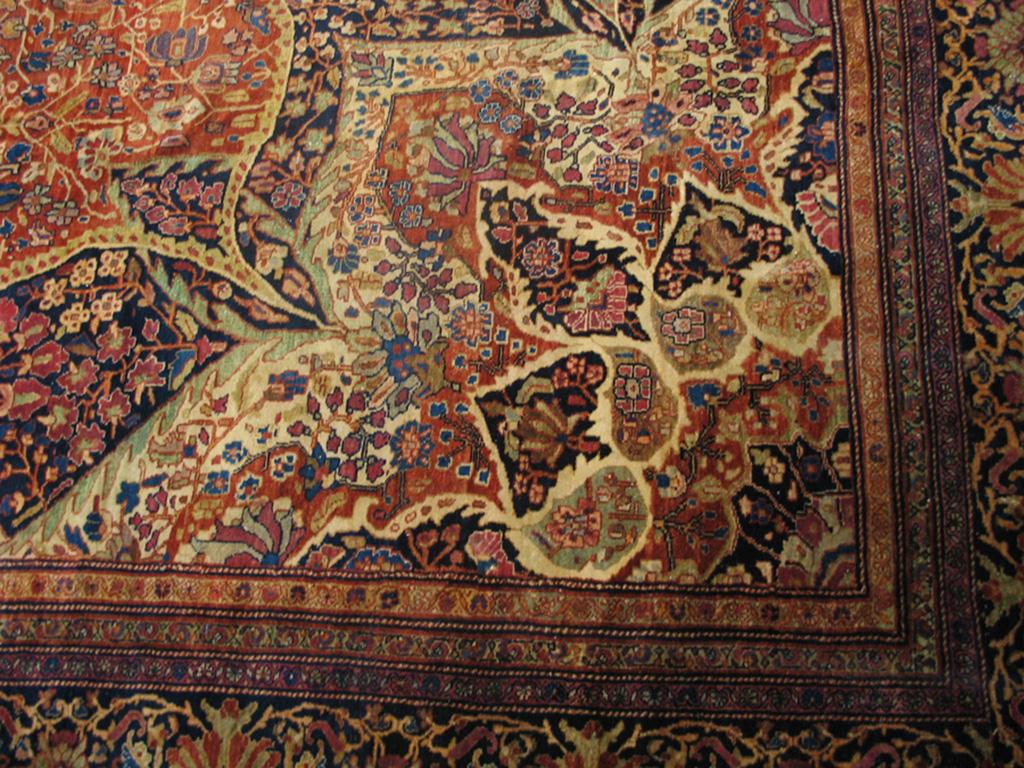 19th Century Persian Sarouk Farahan Carpet ( 14' x 23'10