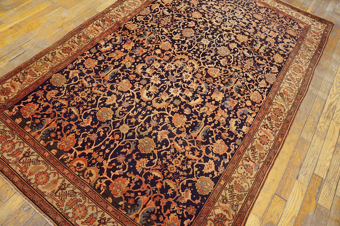 Early 20th Century Persian Sarouk Farahan Carpet ( 4'2