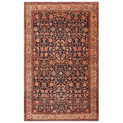 Persischer Sarouk Farahan-Teppich des frühen 20. Jahrhunderts ( 4'2" x 6'8" - 127 x 203")
