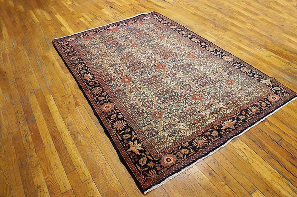 19th Century Persian Sarouk Farahan Carpet ( 4'6