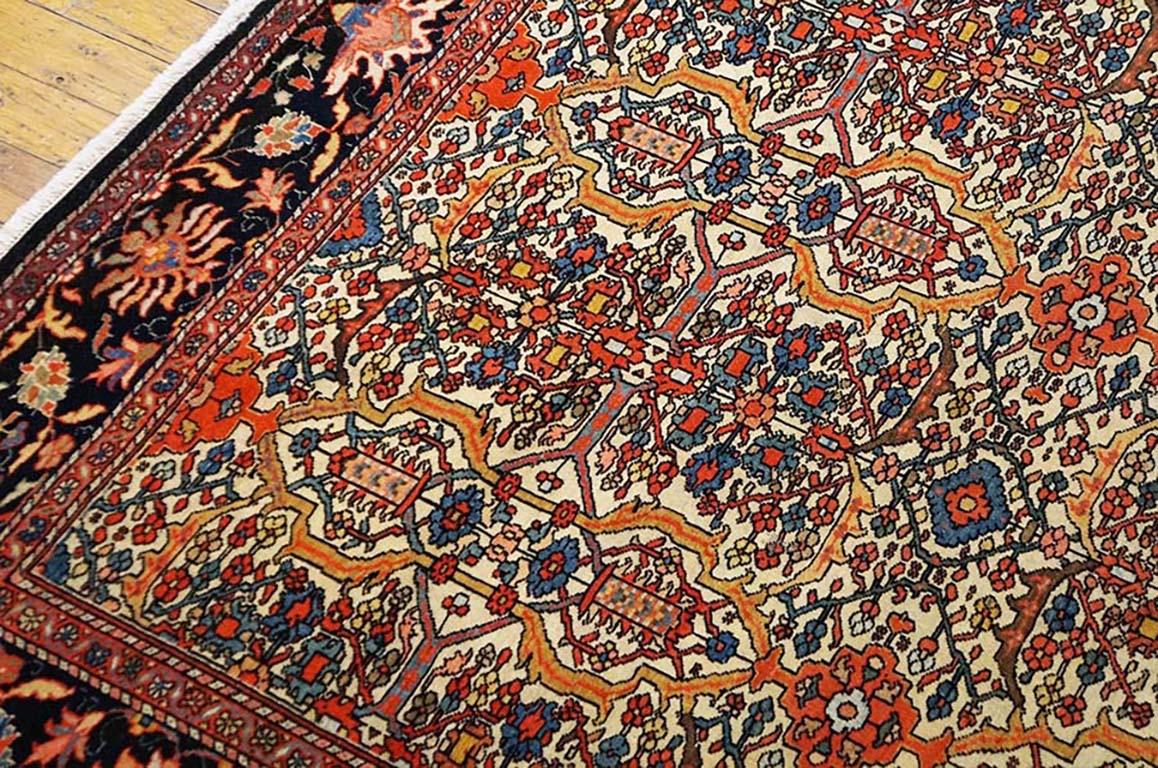 19th Century Persian Sarouk Farahan Carpet ( 4'6