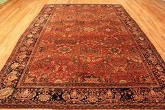 Antique Persian Sarouk Farahan Rug. 9 ft 3 in x 11 ft 6 in