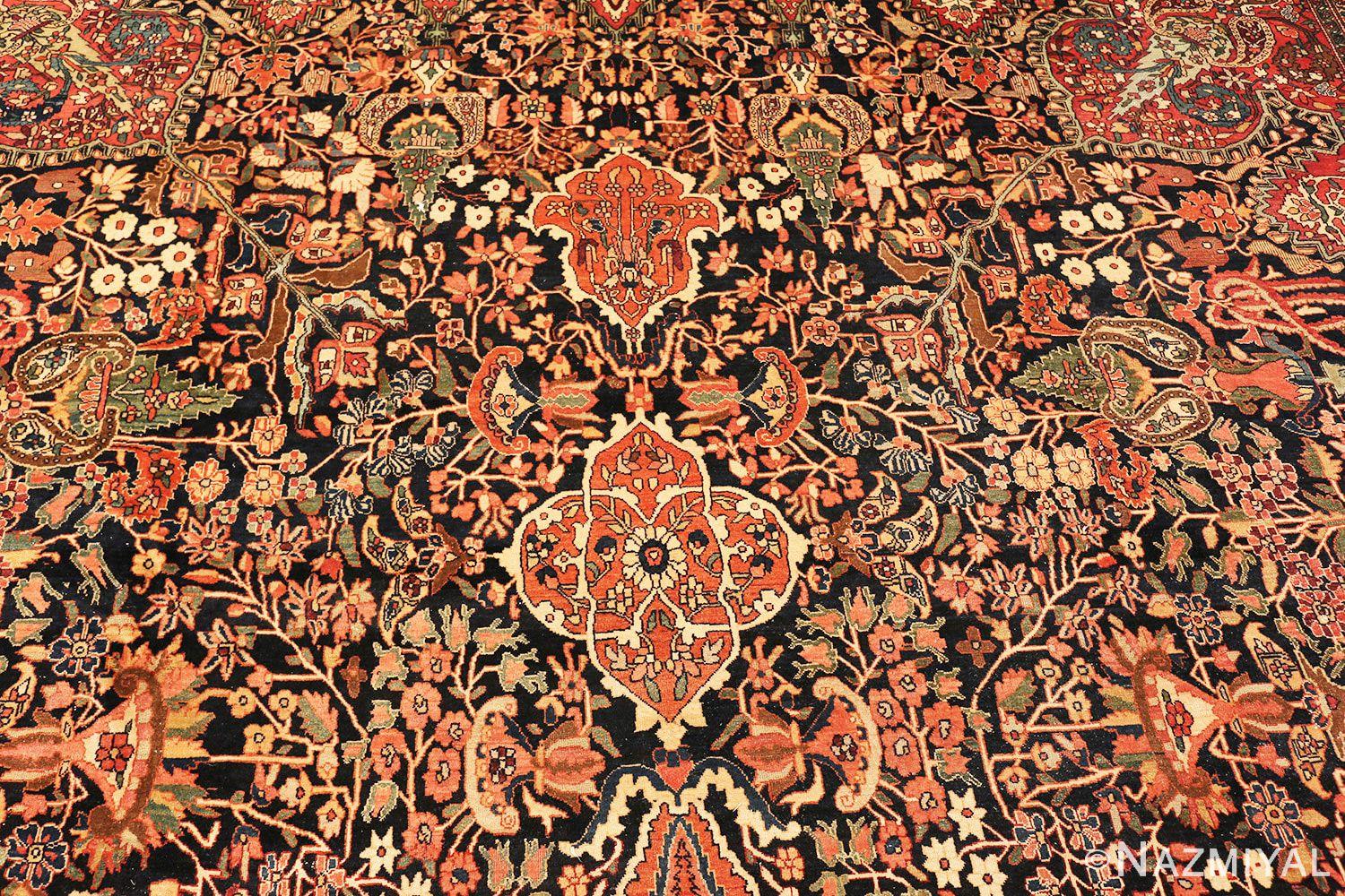 Antique Persian Sarouk Farahan Rug. Size: 13 ft 4 in x 23 ft 10 in For Sale 3