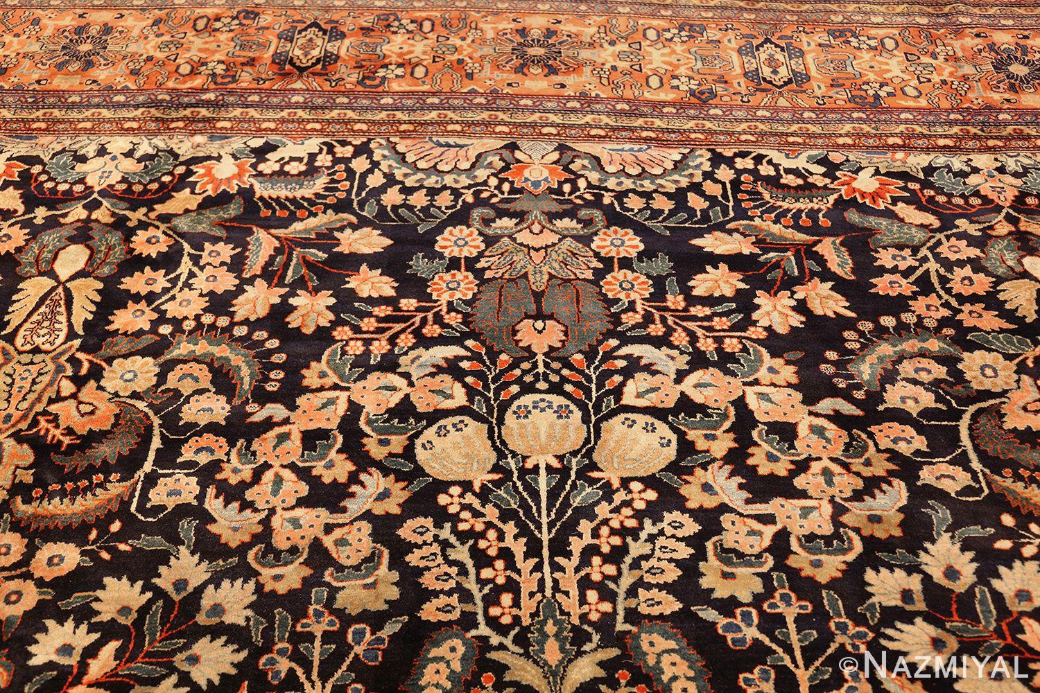 Oversized antique Persian Sarouk Farahan rug 49154, country of origin or rug type, Persian rugs, circa, 1900.