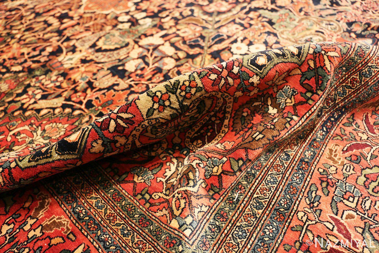 Antiker persischer Sarouk Farahan-Teppich. Größe: 13 Fuß 4 Zoll x 23 Fuß 10 Zoll (Persisch)