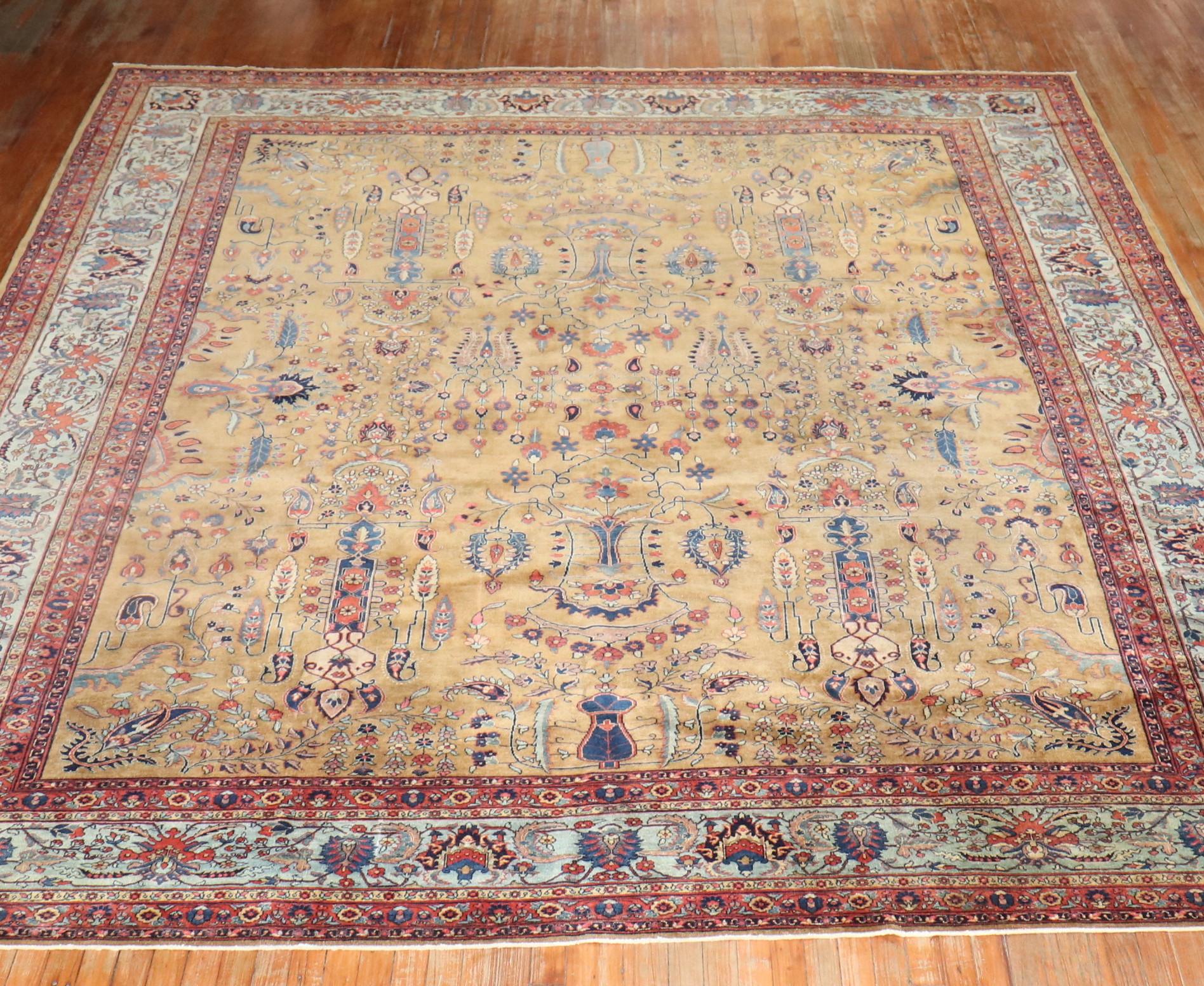 Antique Persian Sarouk Ferahan Rug 2