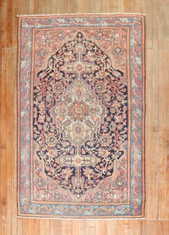 Antique Persian Sarouk Fereghan Rug
