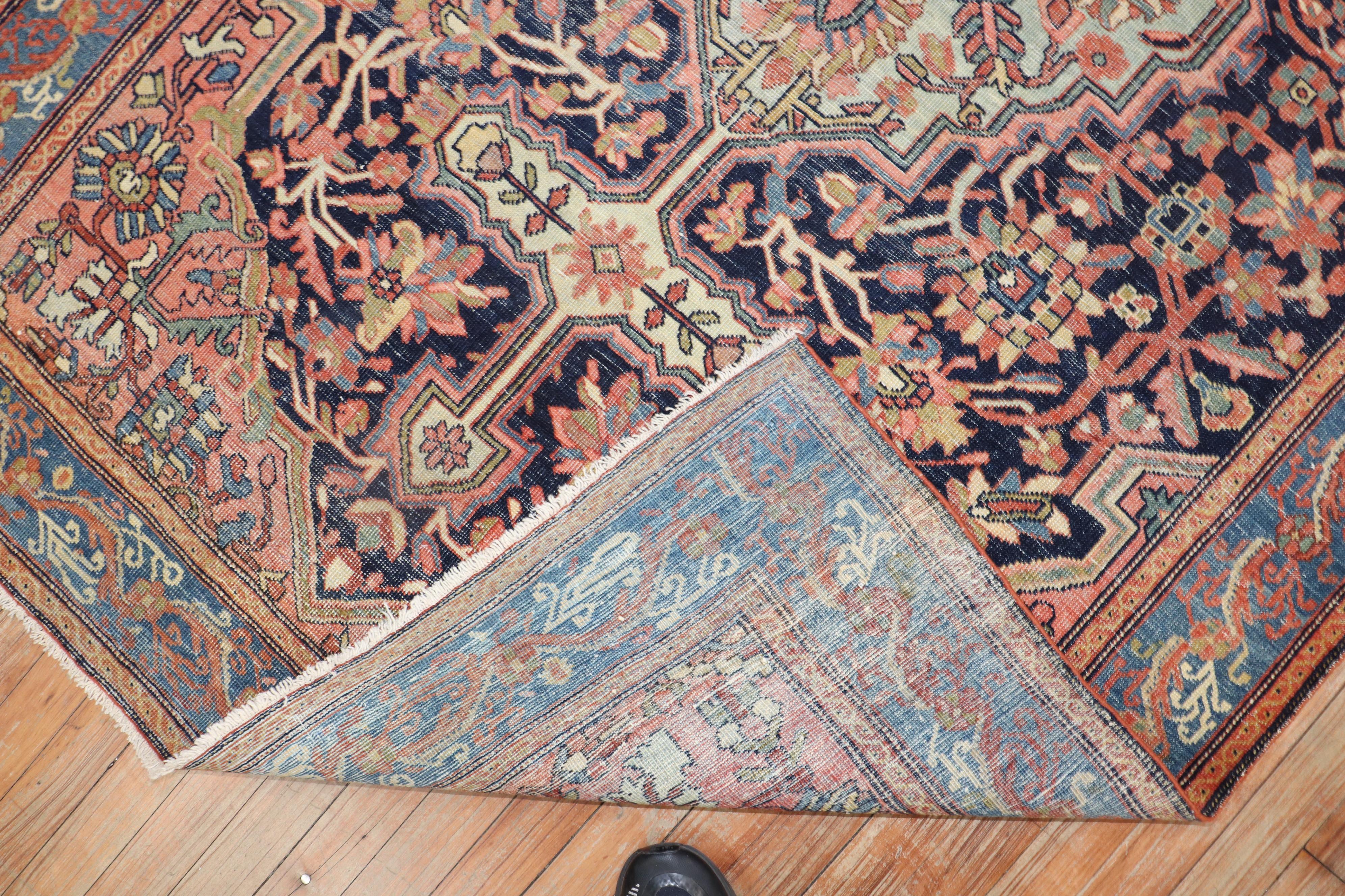 20th Century Antique Persian Sarouk Fereghan Rug For Sale