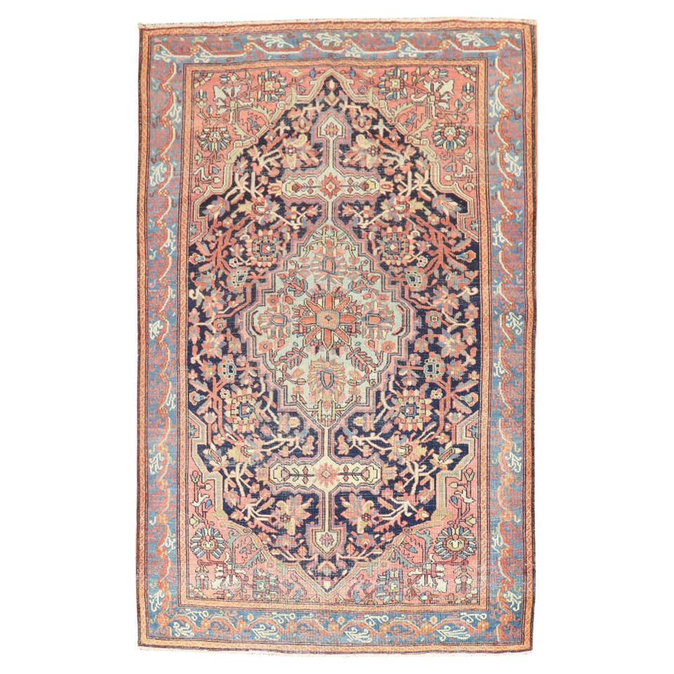 Antique Persian Sarouk Ferahan Rug For Sale at 1stDibs | ferahan sarouk ...