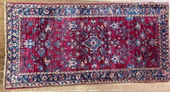 Antique Persian Sarouk Mohajeran Rug, C-1920