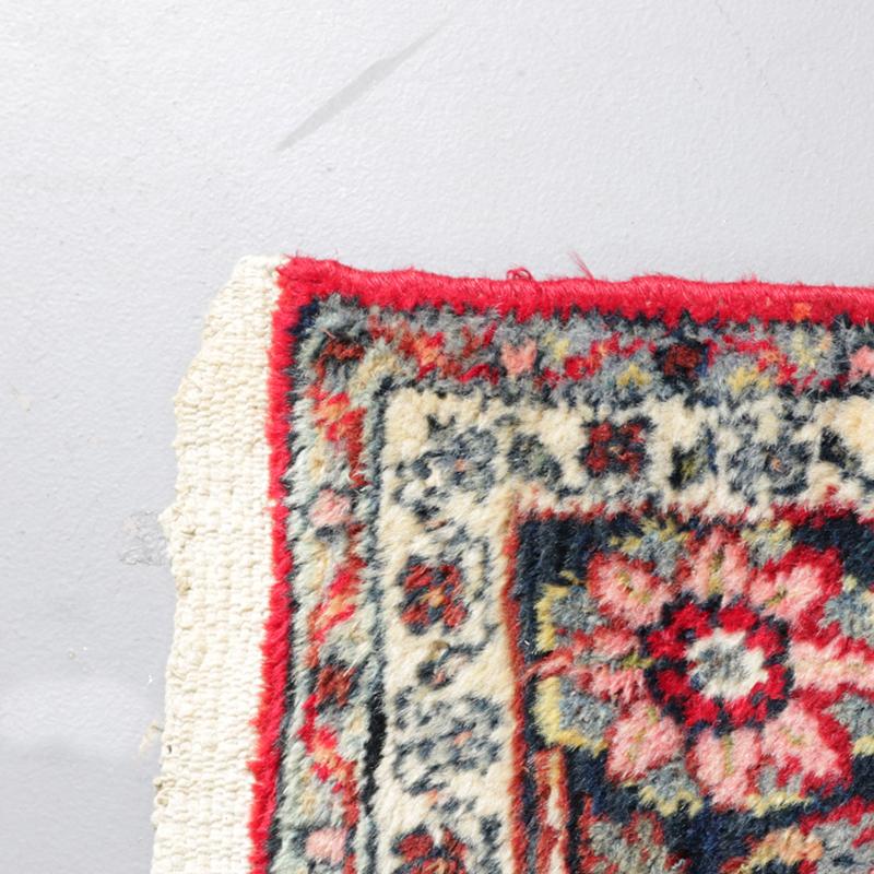 Wool Antique Persian Sarouk Oriental Rug, circa 1930