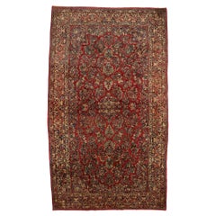 Antiker persischer Sarouk-Teppich aus Sarouk, 10'03 x 17'10