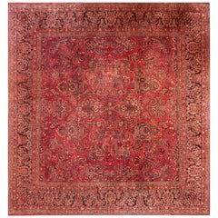 Persischer Sarouk-Teppich aus den 1920er Jahren ( 13' 8" x 14' - 417 x 427 )