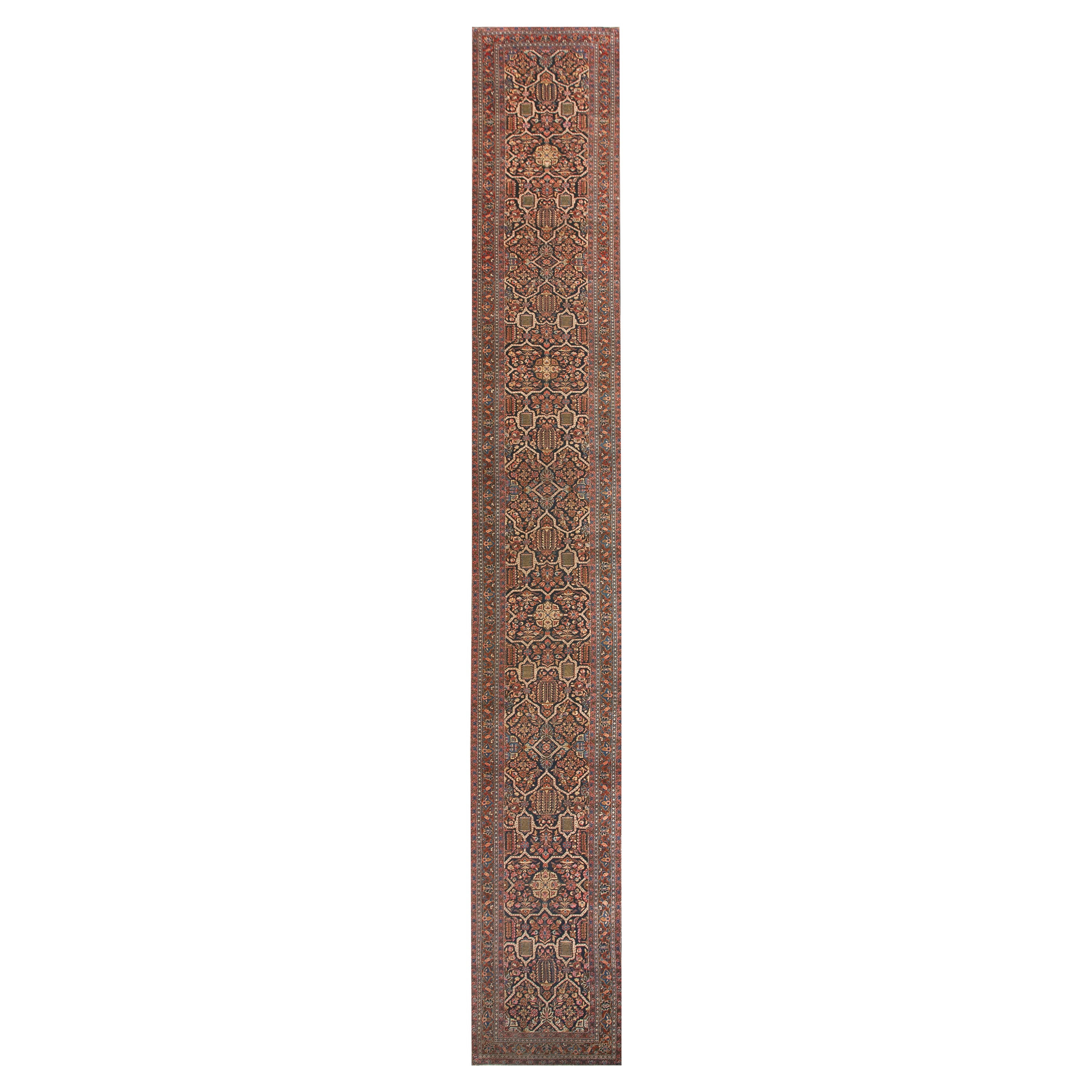 Tappeto antico persiano Sarouk 2' 7'' x 19' 0''