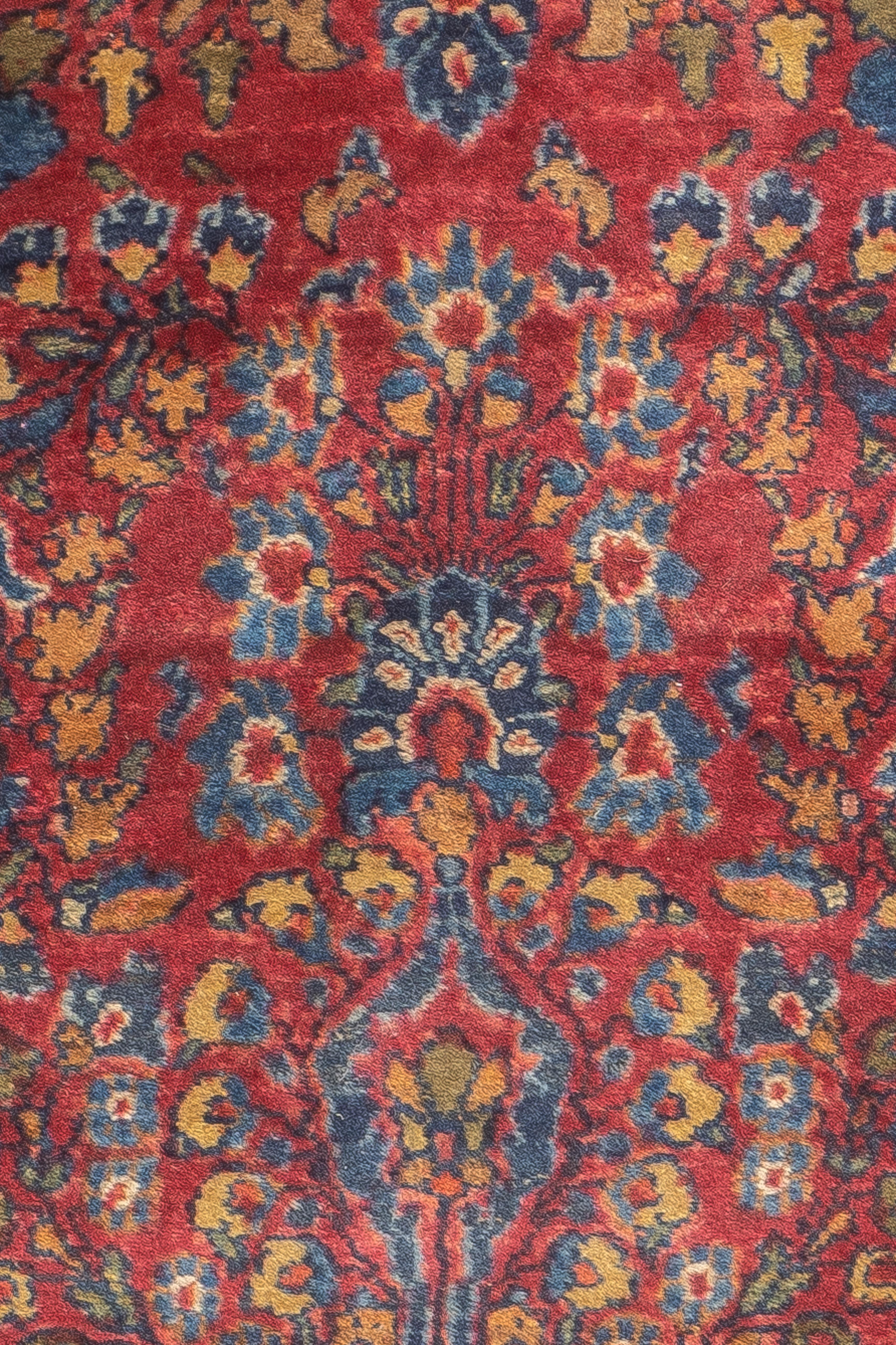 Antiker persischer Sarouk-Teppich aus Sarouk 2'0