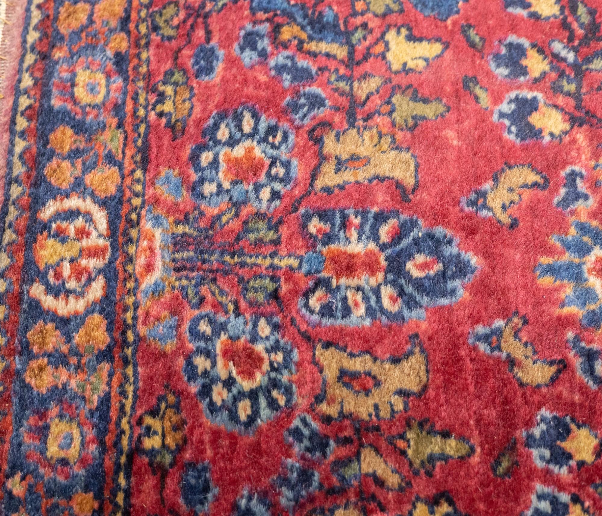Antiker persischer Sarouk-Teppich aus Sarouk 2'0