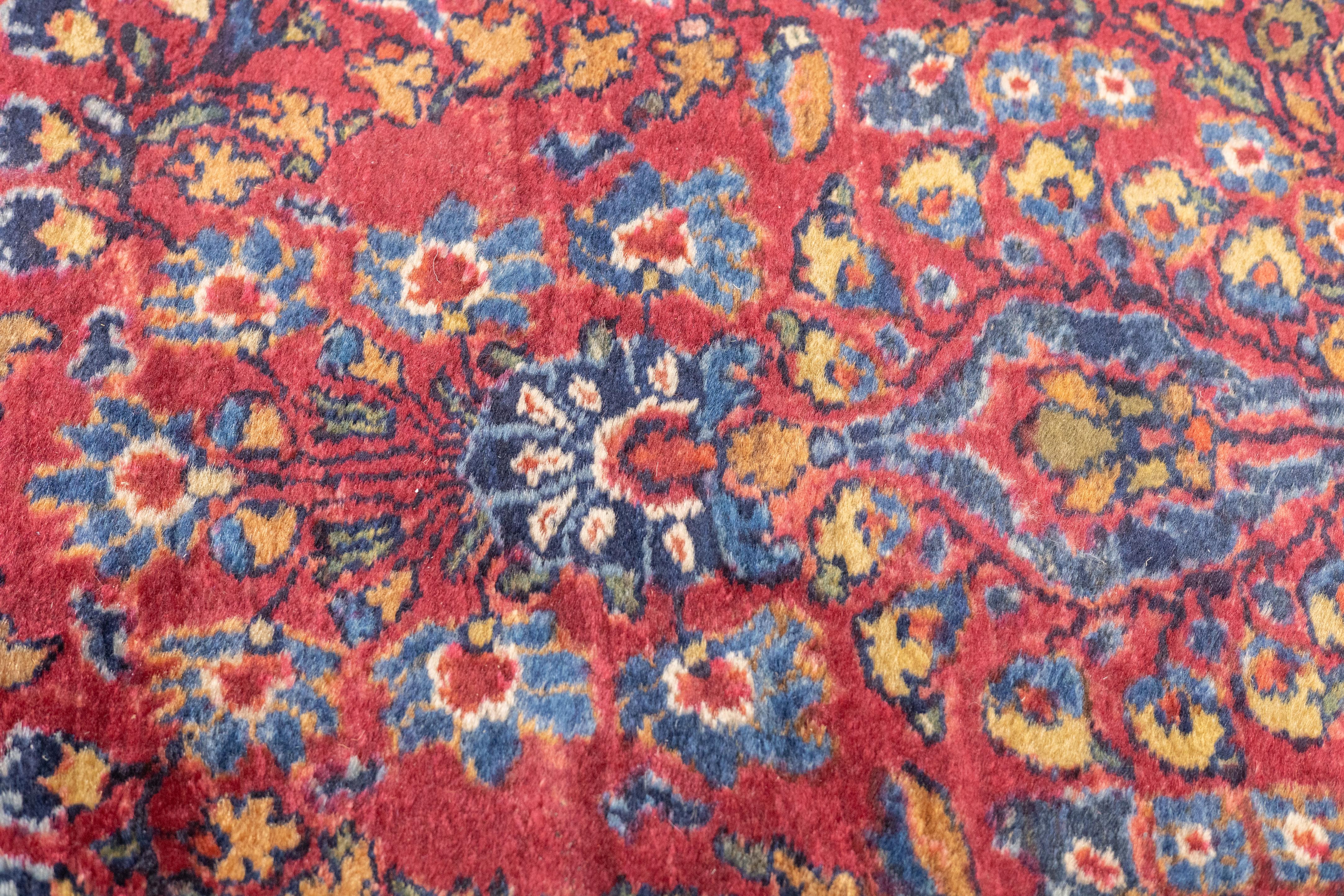 Antiker persischer Sarouk-Teppich aus Sarouk 2'0