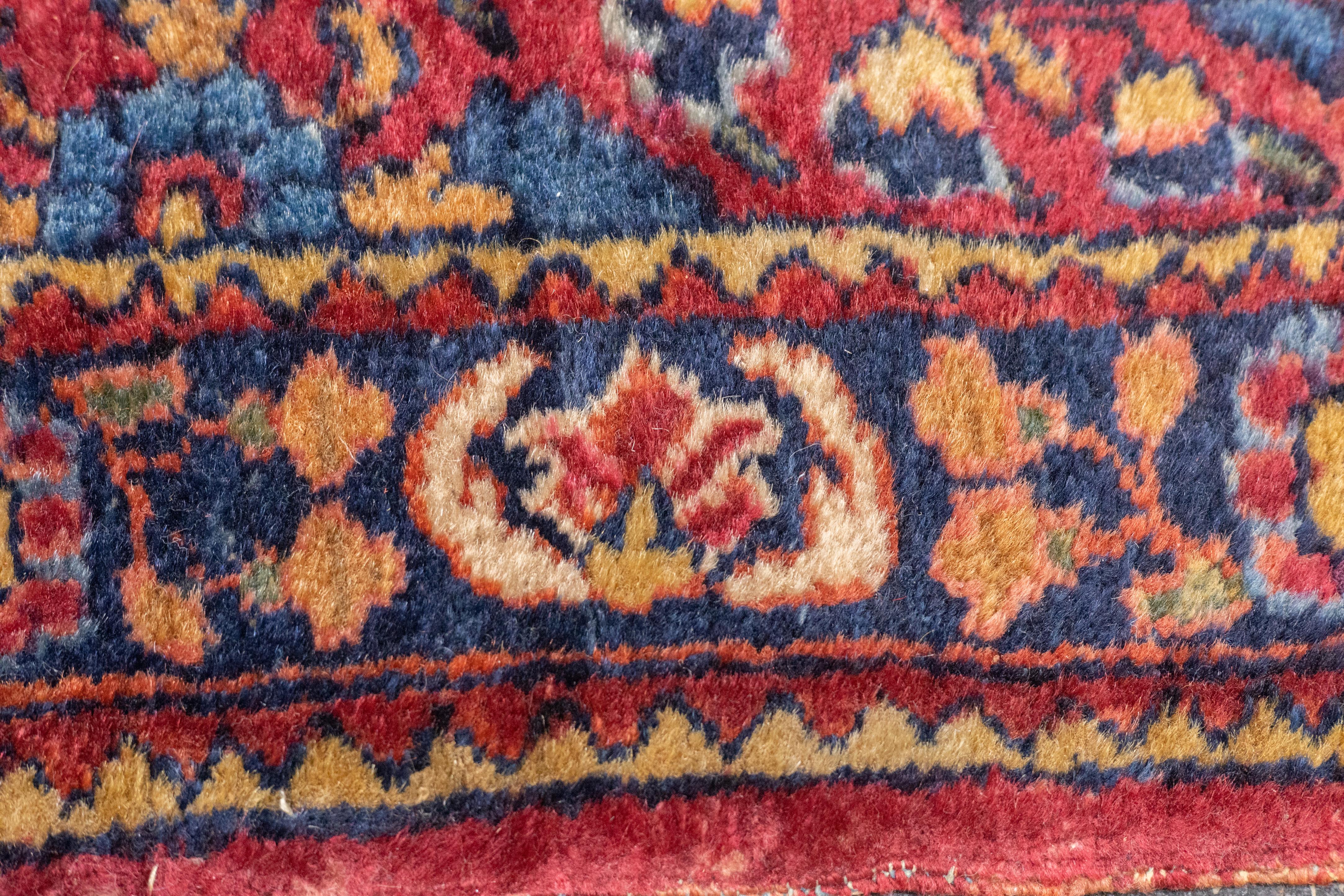 Antiker persischer Sarouk-Teppich aus Sarouk 2'0