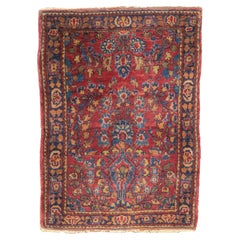 Antique Persian Sarouk Rug 2'0" x 2'7''