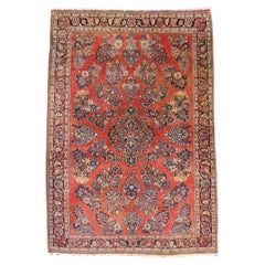 Antiker persischer Sarouk-Teppich, 20. Jahrhundert