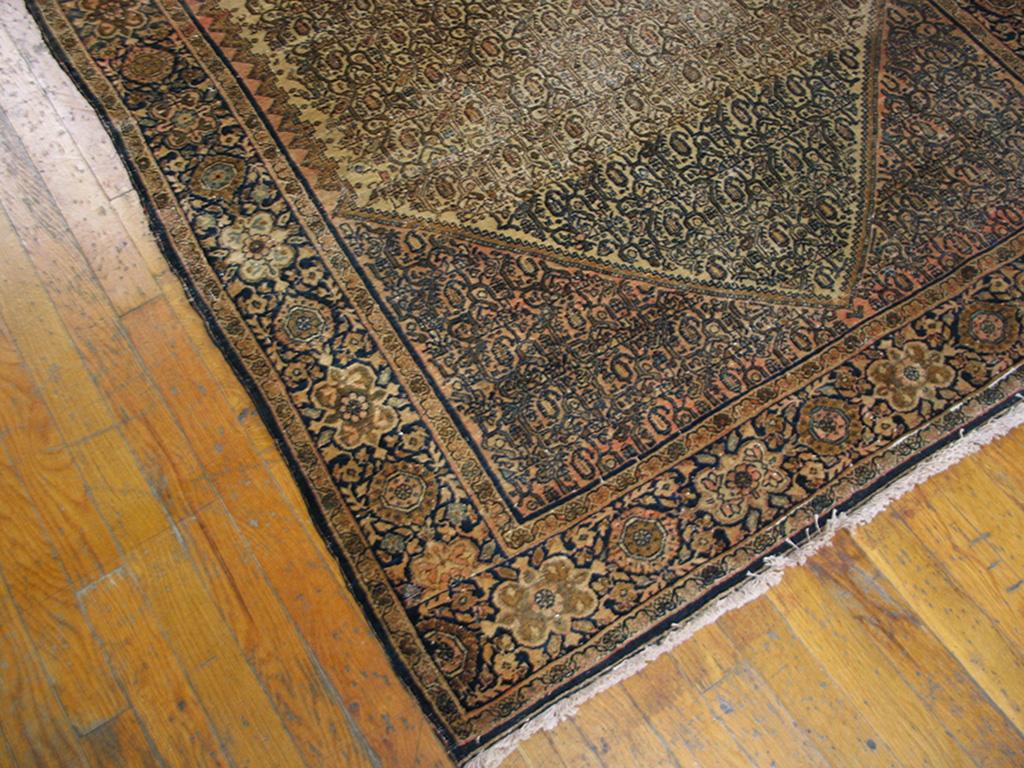 Antiker persischer Sarouk-Teppich 4' 2