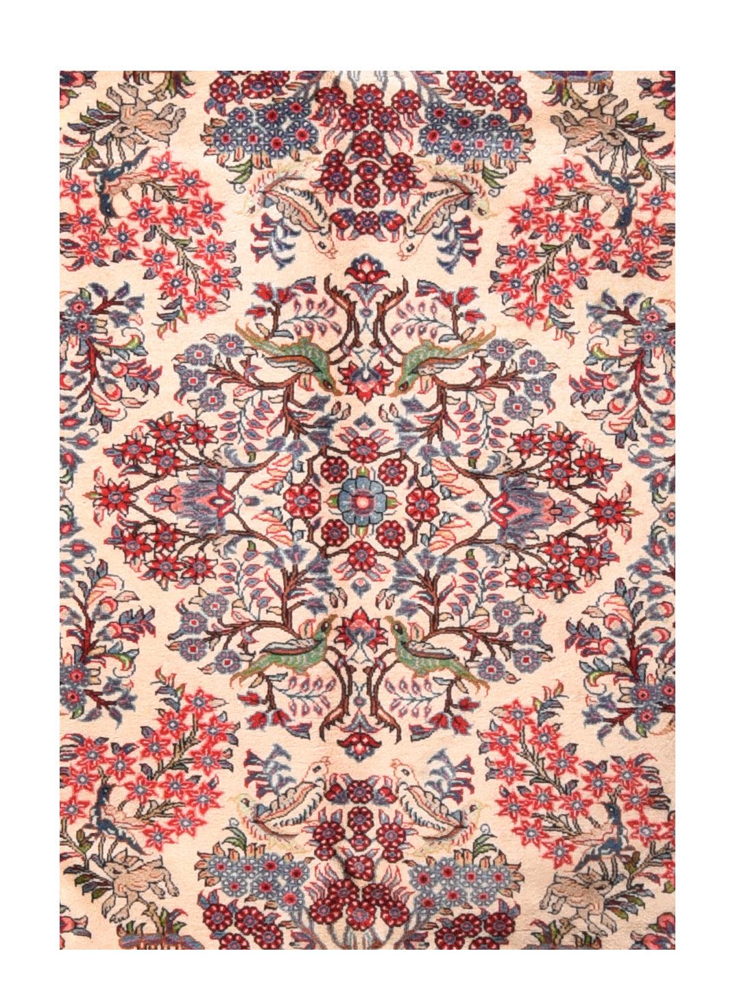 Antiker persischer Sarouk-Teppich aus Sarouk 5'8'' x 8'2'' (Handgeknüpft) im Angebot