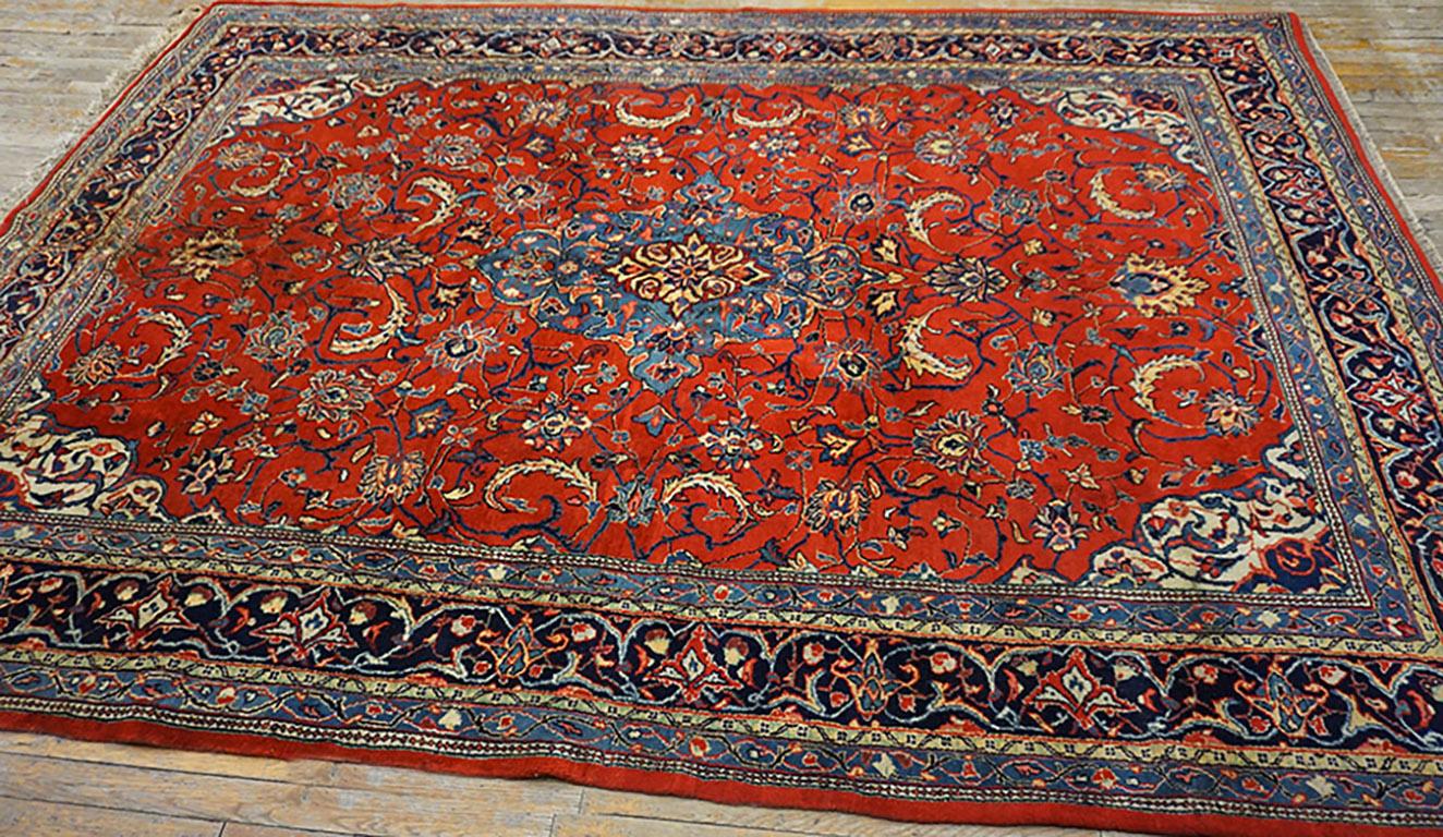 Antique Persian Sarouk Rug, Size: 6'10