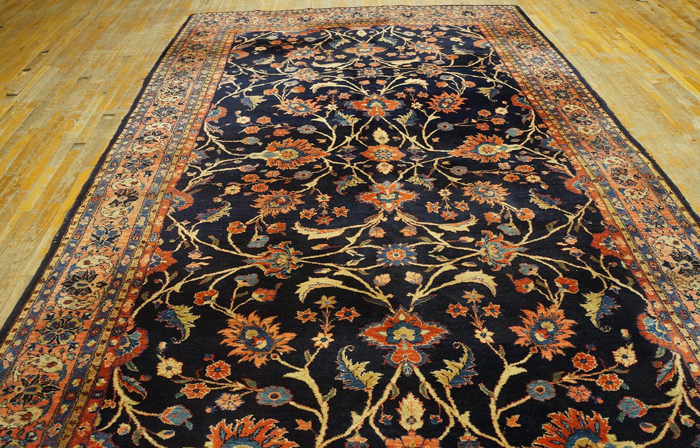 Antique Persian Sarouk Rug 7' 6'' x 15' 2'' For Sale 5