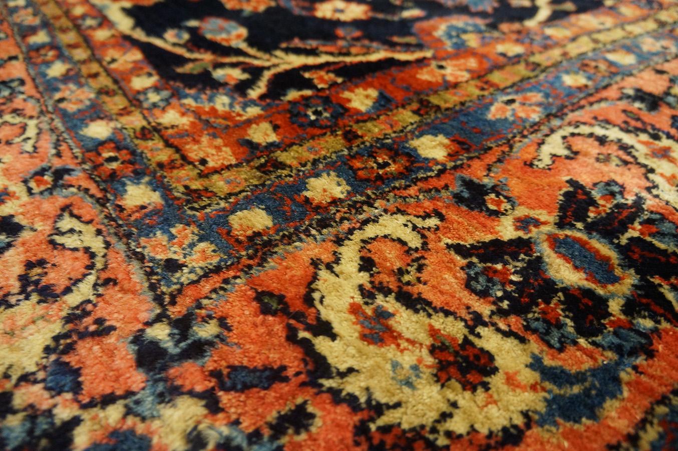 Antiker persischer Sarouk-Teppich 7' 6'' x 15' 2'' im Angebot 8