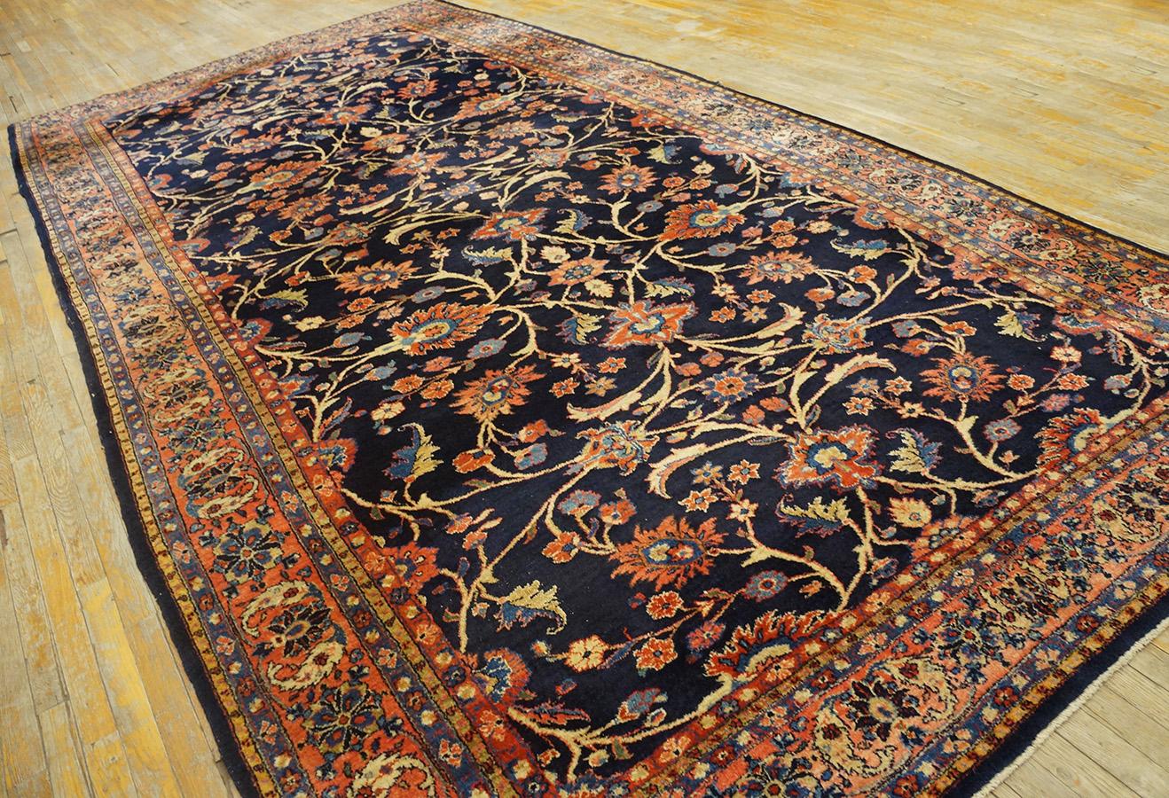 Antique Persian Sarouk Rug 7' 6'' x 15' 2'' For Sale 1