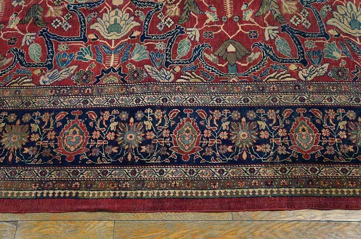 Fine XIX secolo Tappeto persiano Sarouk Farahan del XIX secolo ( 8' 8