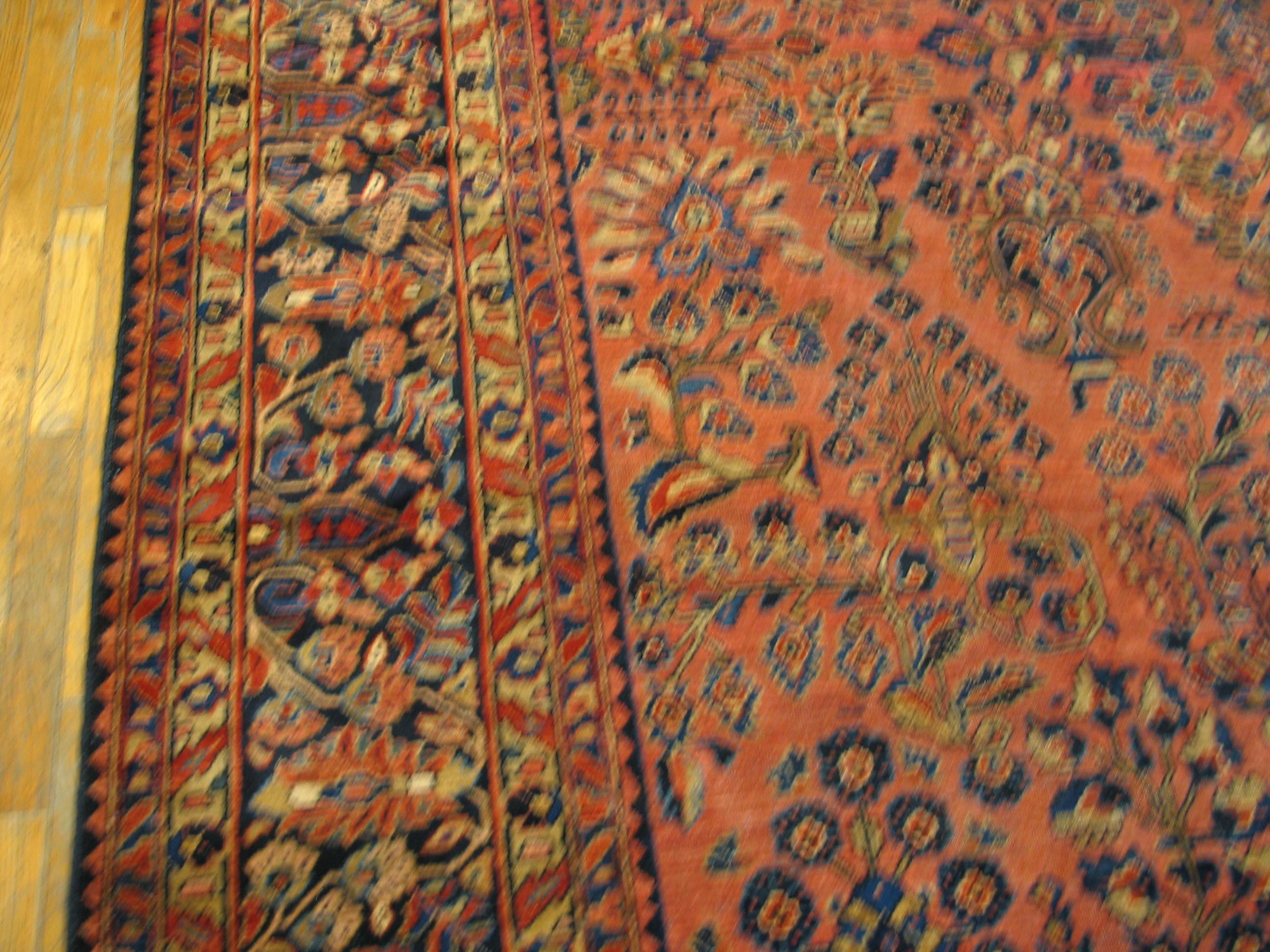 1920s Persian Sarouk Carpet ( 9' 6