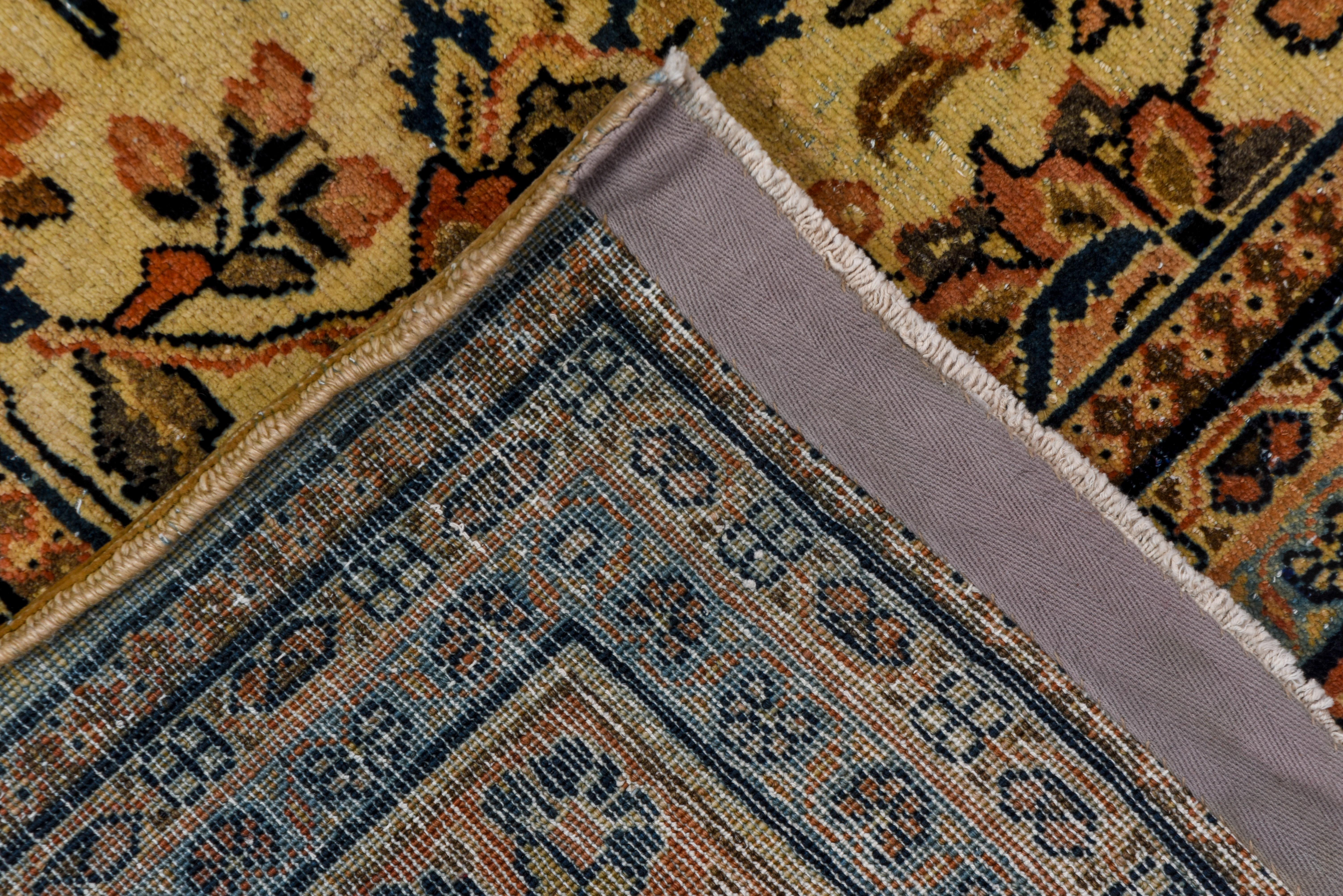 Wool Antique Persian Sarouk Rug, Allover Field, Circa 1930s For Sale