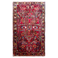 Antique Persian Sarouk Rug, C-1920