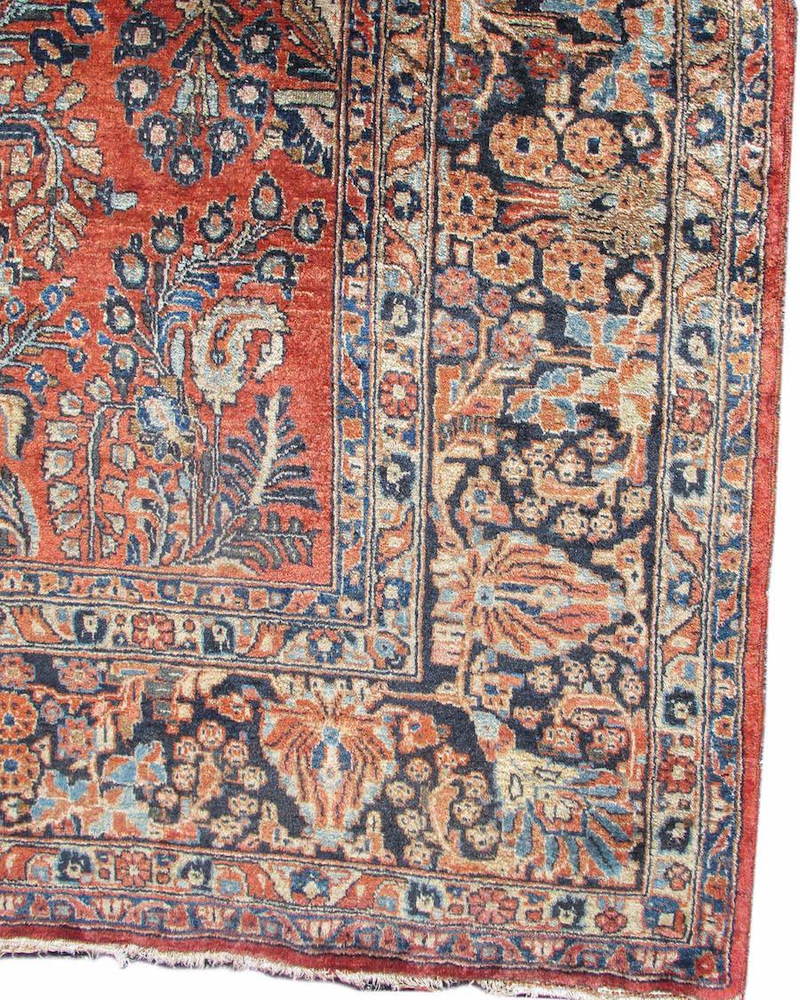 Antique Persian Sarouk Rug, Early 20th Century

Additional information:
Dimensions: 8'4