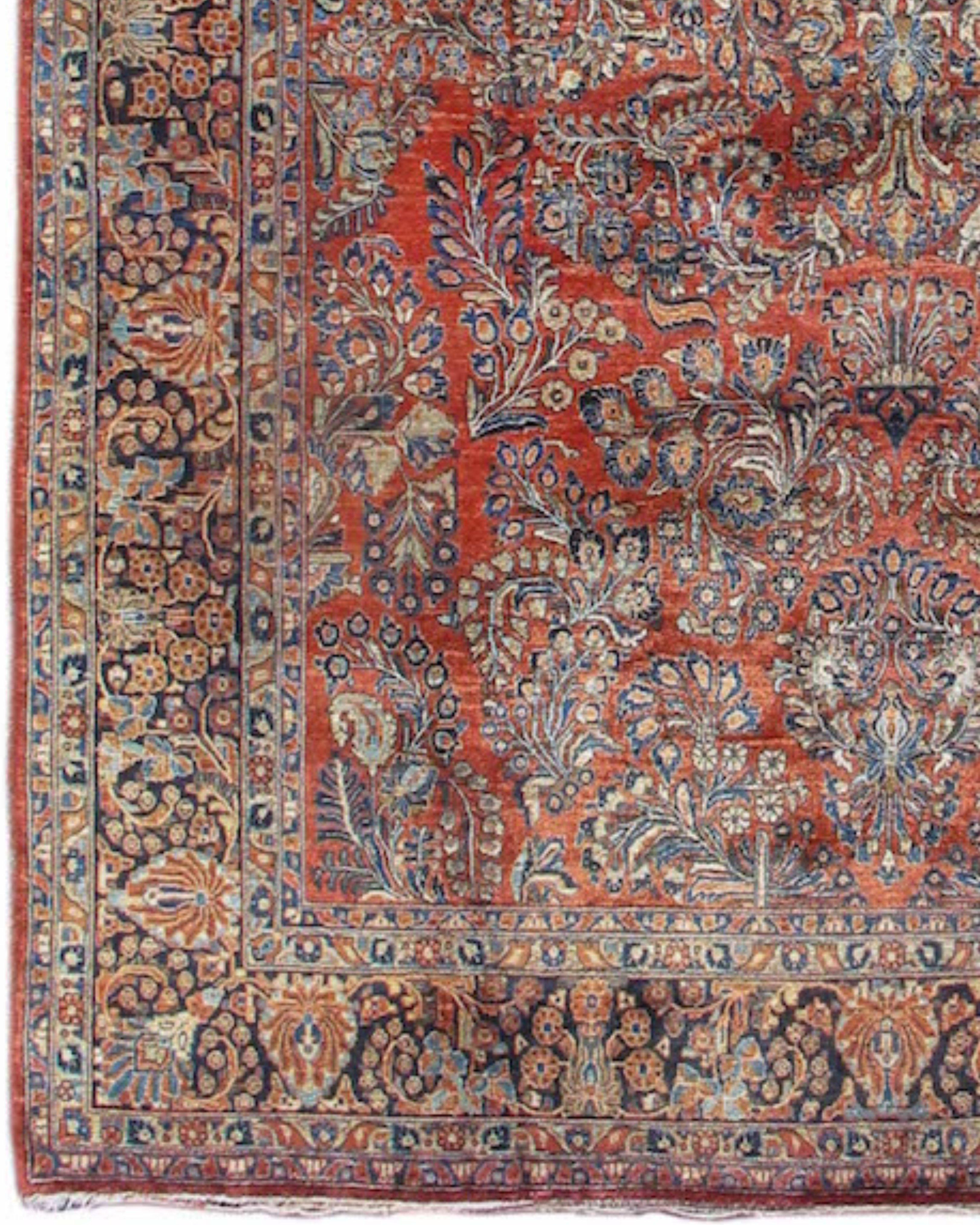 Antique Persian Sarouk Rug, Early 20th Century For Sale 2