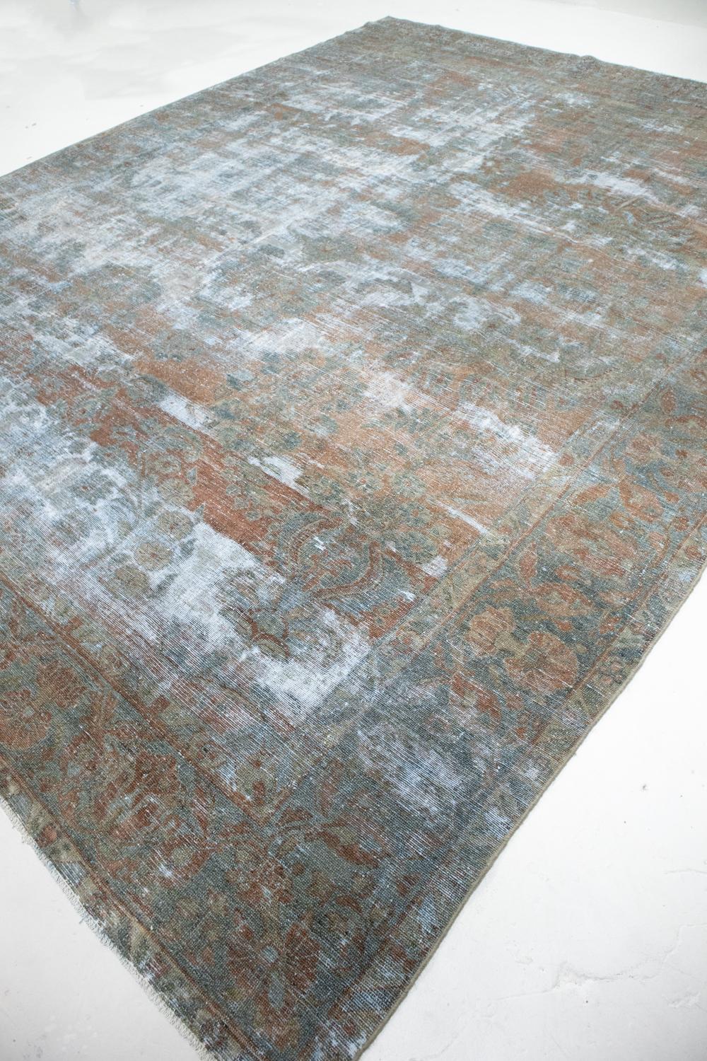  Antiker persischer Sarouk-Teppich im Zustand „Gut“ im Angebot in West Palm Beach, FL