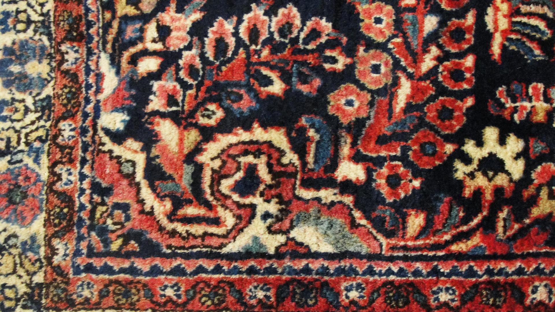 20th Century Antique Persian Sarouk Rug