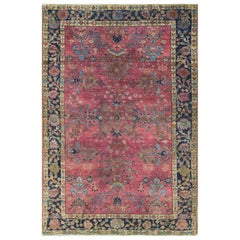 Antique Persian Sarouk Rug